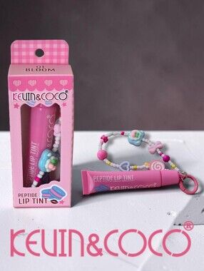 KEVIN & COCO Peptide Lip Tint with Keychain - 01 BLOOM